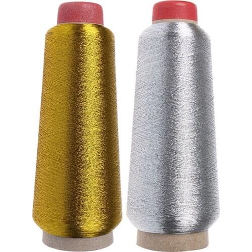 3600m Polyester Sew Thread Gold Silver Clothes machine embroidery for sewing Thread Strong Durable Hand Craft Machines Material