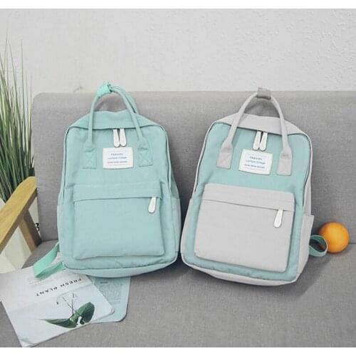New Fashion Women Backpack Waterproof Canvas Travel Backpack Female School Bag For Teenagers Girl Shoulder Bag Bagpack Rucksack