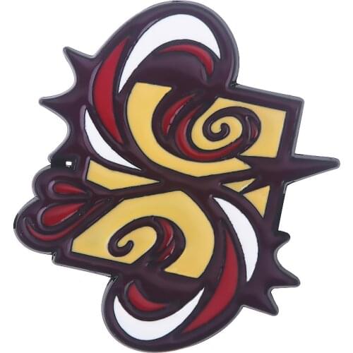 SK8 the Infinity S Logo Enamel Pins Brooch Langa Reki Cosplay Badge Brooches for Women Men Lapel Pin Jewelry Accessories