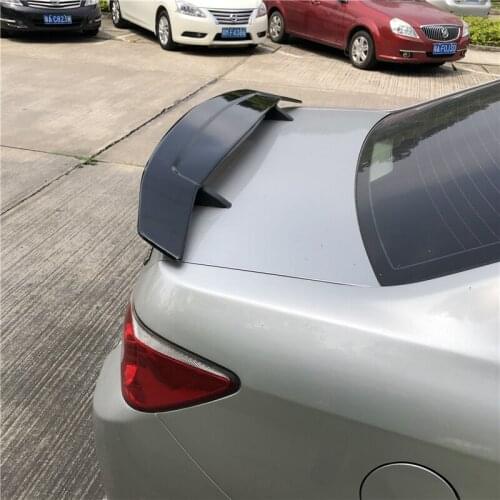 For CHEVROLET Impala Spoiler 2005-2011 Sport ABS Plastic Material Car Rear Wing Trunk Rear Spoiler With Led Light 2006 2008 2009