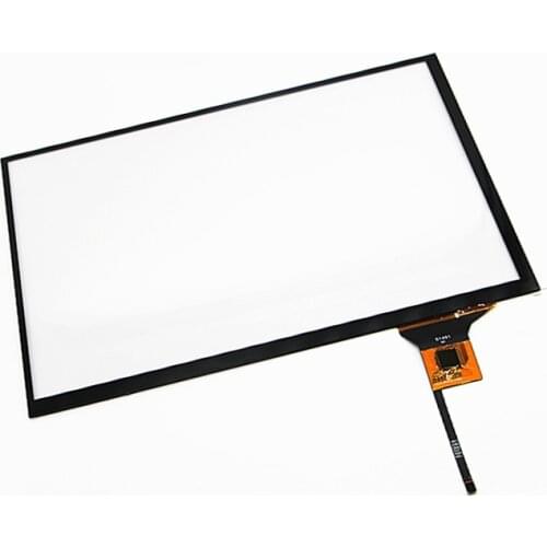 10.1 inch capacitive touch 16:9 support IIC I2C interface 10-point touch 6P cable for 1366*768 1024*600 resolution LCD screen