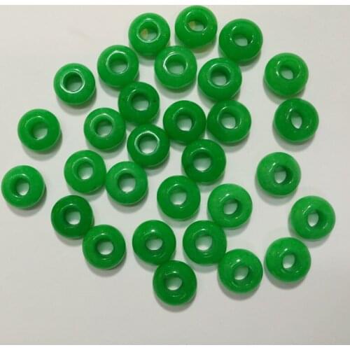 2017 Fashion good quality natural stone round shape big hole beads for Charms Bracelet necklace 50pcs/lot wholesale