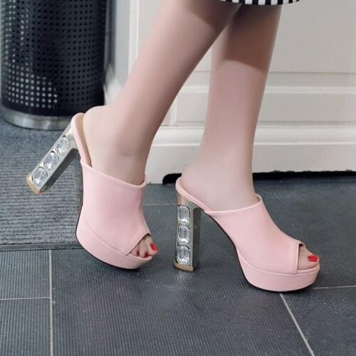 FAMSO Womens High-heeled Shoes