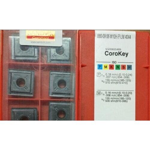 10PCS CARBIDE INSERT 880-0906W10H-P-LM4044
