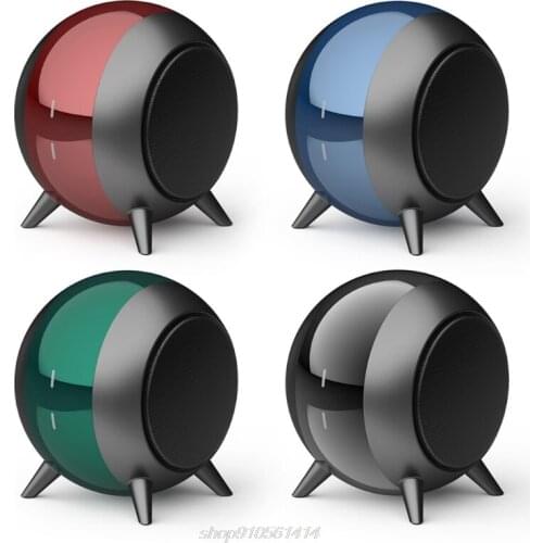 Magic Bluetooth Music Speakers With Subwoofer Mini Metal Round ortable Speakers Support TF for Phone M06 21