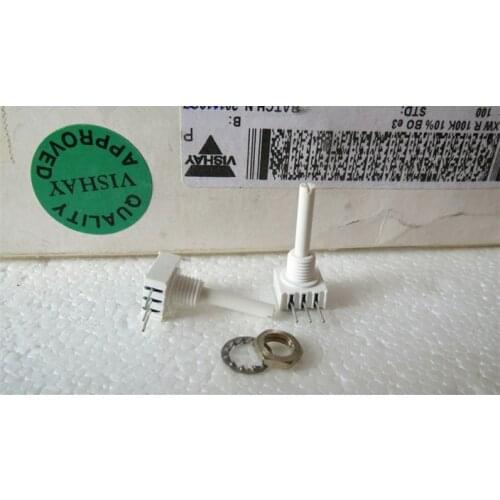 Original new 100% P10XW single B100K volume potentiometer handle 20MMX3MM (SWITCH)