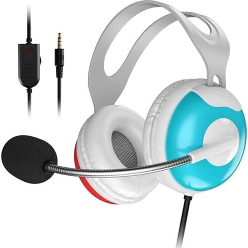 2020 NEW Wired Gaming Headphones 3.5mm Stereo Game Headset With Mic Voice Control For Switch PS4 PC Laptop Phone Computer Gamer