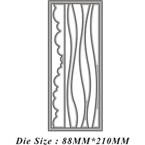 Rectangular cloud frame Metal Cutting Die Mould Scrapbook Die Embossing DIY Handicraft Paper Card Photo Album 2021 New