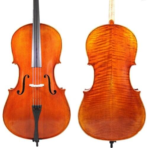 Fabulous Cello Stradivari 1712 Davidov Cello 4/4 + Free Case, Bow, Rosin,Shipping