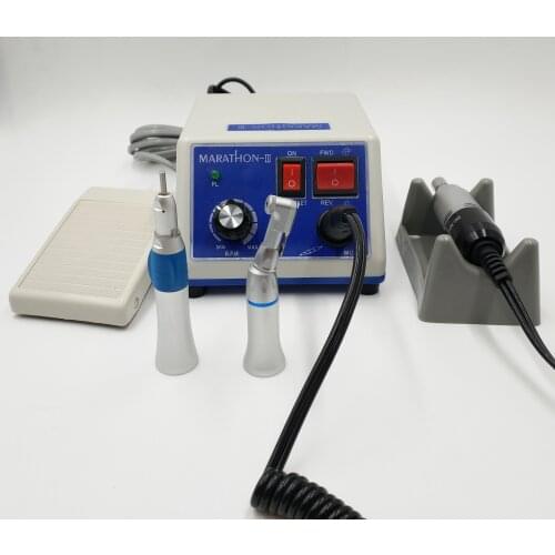High Quality Dental Lab Marathon Electric Micro Motor Contra Angle Straight Handpiece