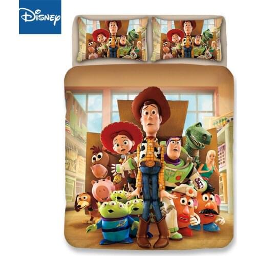 Woody Jessie bedding sets queen size Toy Story 3D printed duvet cover set 3/4pc Home Textile double size bed set birthday gift