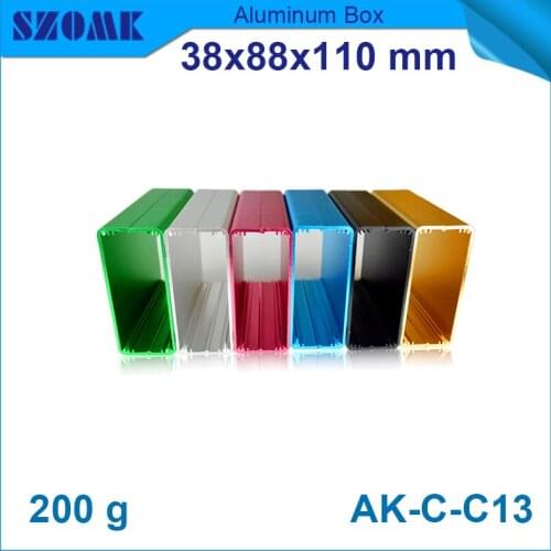 10 pcs/lot GPS tracker Custom Processed Factory Extrusion Aluminum Material Electrical Junction Box Case Enclosure