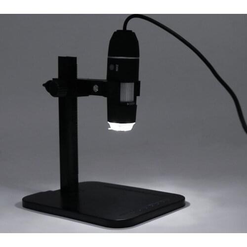 1600X 8LED USB Digital Microscope Magnifier Camera Endoscope with Ruler Bracket