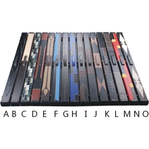 One Piece 3 4 Snooker Cue Case For Small Tip 122cm*7.5cm*5cm Size Snooker Accessories 15 Colors