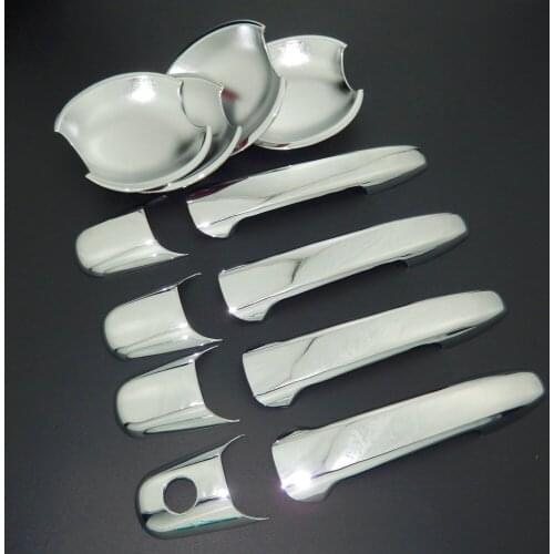 For Mazda CX-9 CX9 2006-2015 1st Gen ABS Chrome Door Handle Cover & Door Bowl Cover Car Styling Decorate 2007 2008 2009 2010