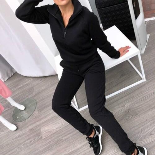 Nowsaa Fall Winter Hoodie Set Two Piece Set Women Outfits Sexy Joggers Tracksuit Set 2 Piece Set Top Matching Set Jogging Casual