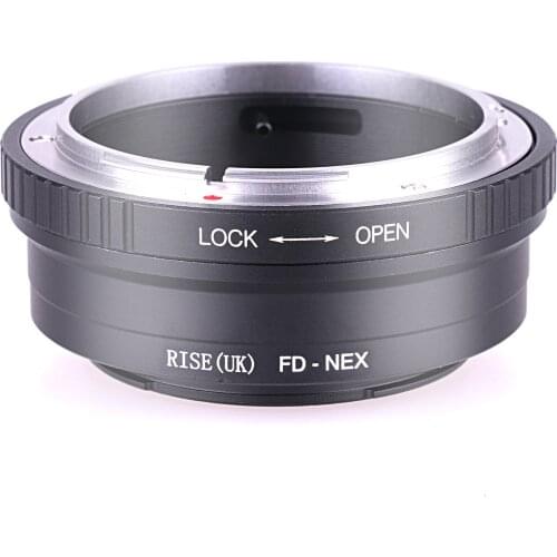 FD-NEX Camera Lens Adapter Ring For Canon FD Lens to for Sony NEX E-mount Camera Body NEX NEX3 NEX5 NEX5N NEX7