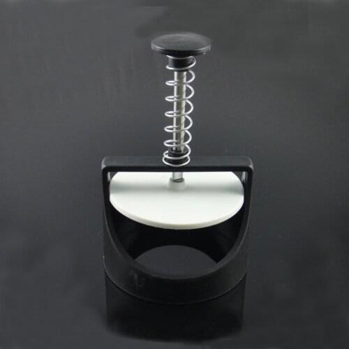 Plastic Hamburger Presses 16*10.5cm Spring Design Simple Black&white Meat Patty Maker Diy Hamburger Molds Meat&poultry Tools