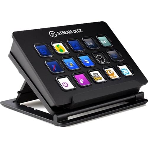 Elgato Stream Deck 15 Custom LED KEY Video Audio Game USB Streaming Twitter Game Capture OBS Twitch Tipeee XSplit
