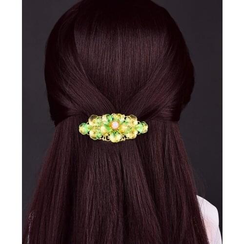 Simplicity Personality Vintage Spring Clip Hair Pin The Tang Dynasty Hanfu Temperamental Headwear All-matching