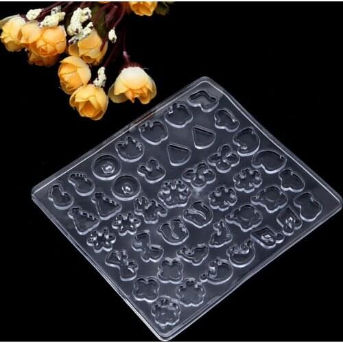 Clear Silicone Ear Stud Earring Mold Making Jewelry Resin Casting Mould Tool DIY