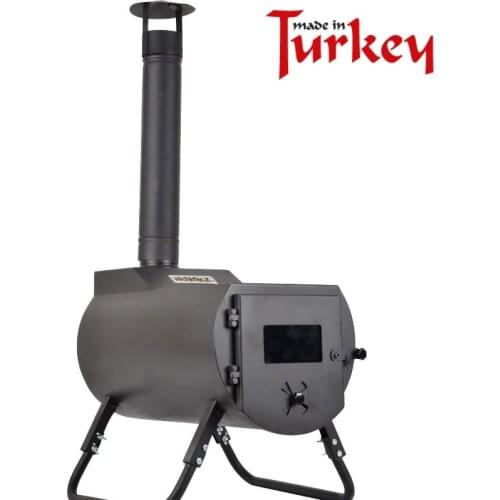 Turkish Brand Nurgaz Outdoor Ultralight Steel Wood Stove Multipurpose Camping Tent Heating Stove Outdoor Survival Free Shipping