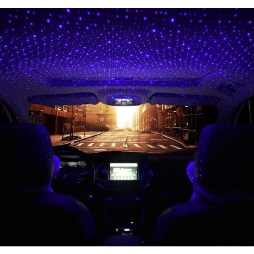 USB decorative LED lamp roof night light projector for Mercedes-Benz A B C E S G M ML GLK CL CLK CLS E GL R SL SLK SLS-class