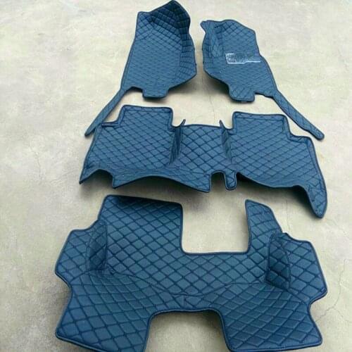 High quality! Custom car floor mats for Right hand drive Ford Endeavour 7 seats 2019 waterproof carpets for Endeavour 2018-2016