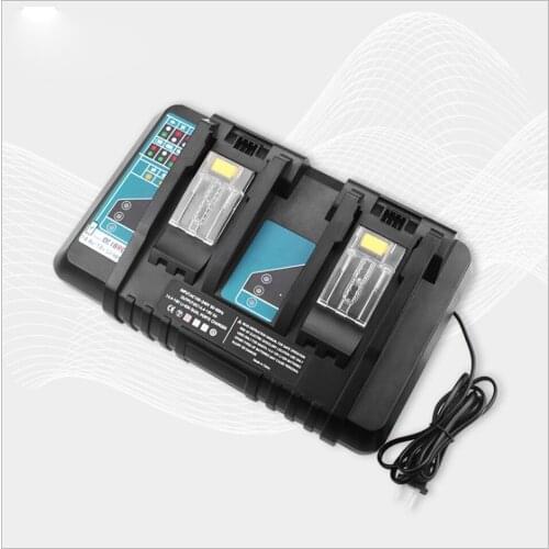 For Makita Motian 14.4V ~ 18V lithium battery charger 7a double charging fast charging dc18rct
