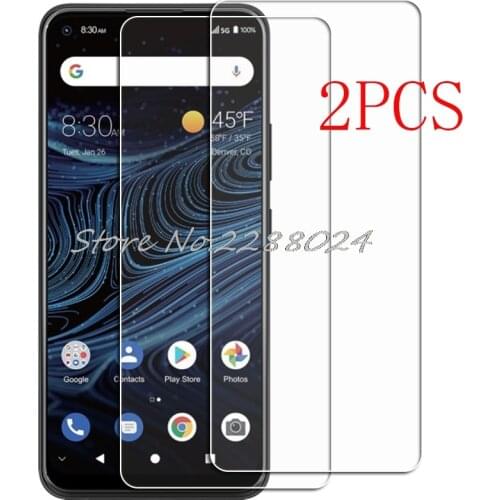 2PCS FOR ZTE Visible Blade X1 5G High HD Tempered Glass Protective On BladeX1 Screen Protector Film