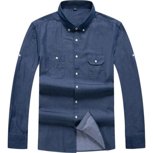 10XL 8XL 6X Design Super High Quality Cotton Men Shirts Business Casual Shirts Luxury Brand Men Dress Shirts 100% cotton