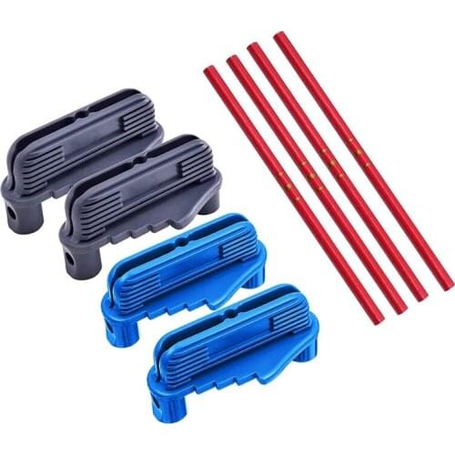 4 PCS Center Scriber Line Scriber Woodworking Marking Offset Marking Tool Multi-Function Wood Scribe Marking Gauge