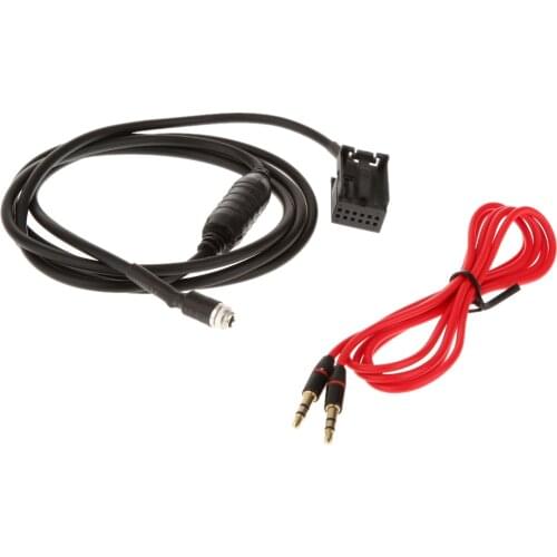Female 3.5mm USB SD AUX MP3 Adapter For BMW Z4 E85 E53 E83 E39 E60 E61 E63 E64