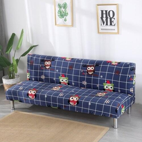 Big Elasticity Couch Cover Universal Sofa Cover Furniture Sofa Covers Without Armrest Folding Cover For Sofa Bed 1pc 155-200cm