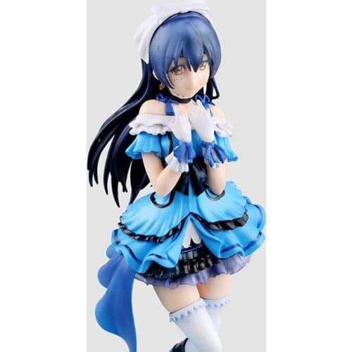 25CM Dengeki Japanese anime figure Love Live Figure Sonoda Umi Sexy Brinquedos PVC Action Figure Juguetes Sexy Anime Figure