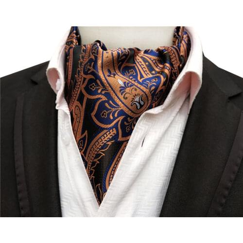 Fashion Mens Ascot Formal Occasion Neck Ties