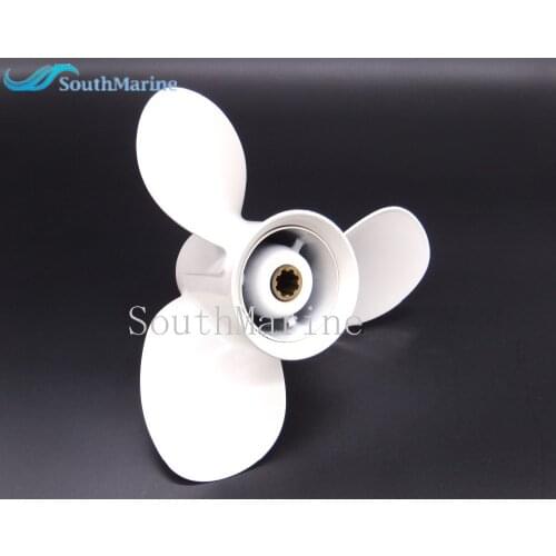 Boat Motor Propeller for Hangkai 2-stroke 9.9hp 15hp 18hp Outboard Engine Pitch 8
