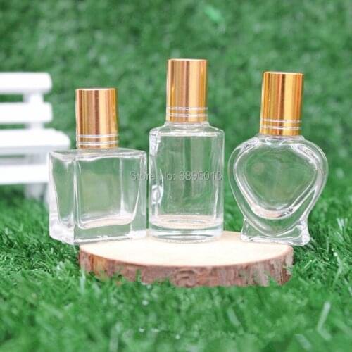 Mini 10/15ml Empty Vail Cosmetic Container Refillable Jar Stopper Sample Small Packaging F746