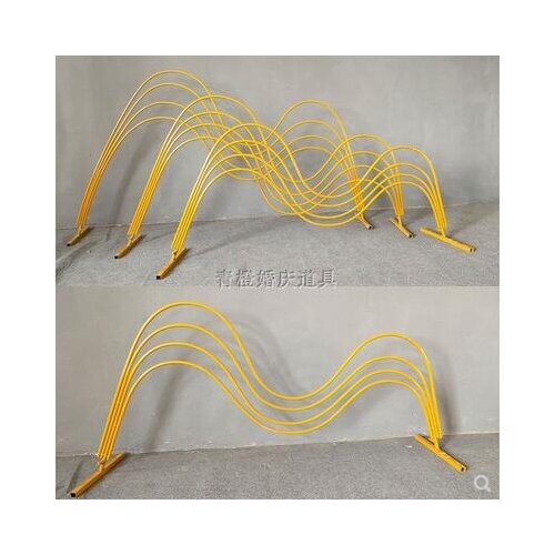 New wedding props rockery set stage background decoration road lead Chinese wedding props wedding props tie yi props