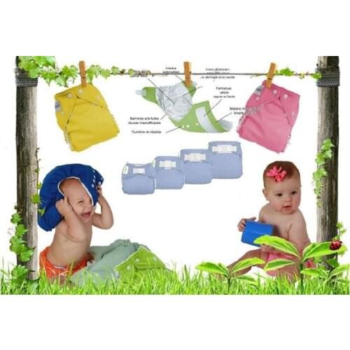 New Baby 9 colors Washable Cloth Babyland Diaper Nappy M09