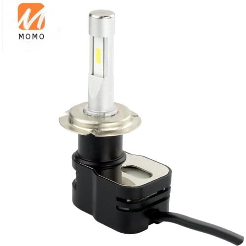 Wholesale best quality guangzhou T5 auto parts small size H7 car led headlight 60w 8400lm csp chip