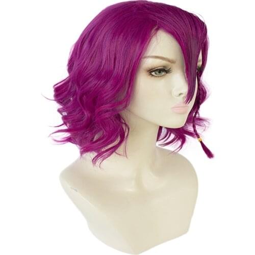 Danganronpa Kazuichi Souda Short Wig Cosplay Costume Dangan Ronpa Heat Resistant Synthetic Hair Men Women Wigs + Wig Cap