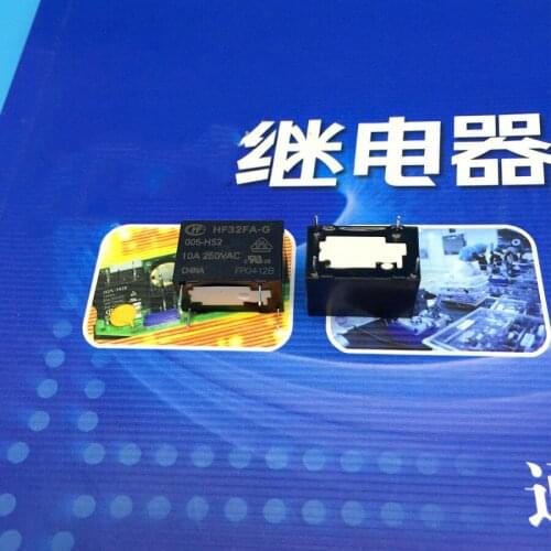 HF32FA-G-005-HS2 5VDC 10A 250VAC relays