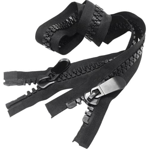 Heavy Duty Separating Zipper #20 Black Outdoor Marine Tents Awnings Canopies, 42 Inch