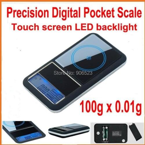 Precision 100g x 0.01g Digital Pocket Scale APTP446 Touch Screen Counting scale