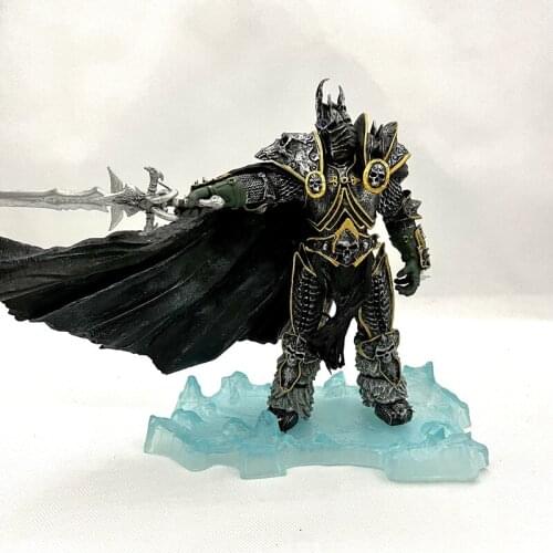 WOW Character FALL OF THE LICH KING ARTHAS ACTION FIGURE Model Toy 21CM