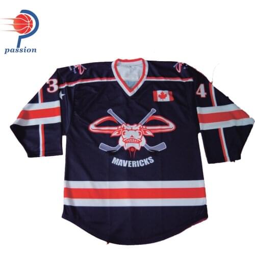 MOQ 5pcs Ice Hockey Jersey Cattle For Teams Power