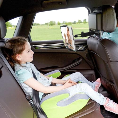 Car Rear Pillow Phone Holder for Phone Tablet Car Stand Seat Rear Headrest Mounting Bracket SEC88