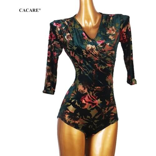 Bodysuit for Ballroom Dance Competition Dresses Waltz Tango Dance Dresses Standard Flamenco Wear Costume Customize D0921 Body