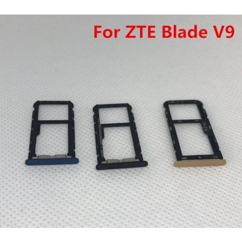 New For ZTE Blade V9 5.7inch Cell Phone Card Holder SIM Card Holder Sim Card Holder Tray Card Slot Tray Reader
